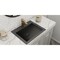 Ruvati 21 x 17 inch Gunmetal Black Drop-in Topmount Bathroom Sink Stainless Steel RVH5110BL - alternate 5